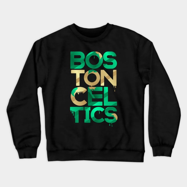 Boston Celtics Crewneck Sweatshirt by slawisa